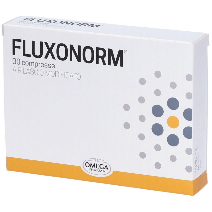 Fluxonorm - Scatola da 30 Compresse per il Benessere Digestivo