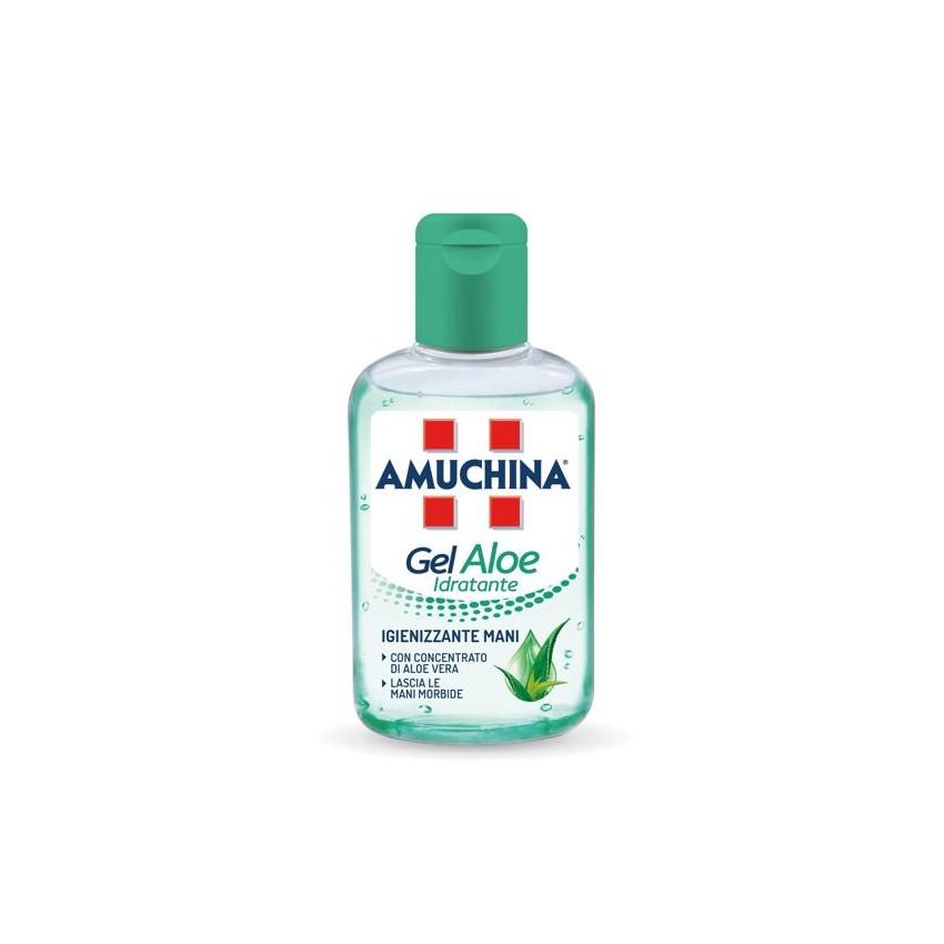 Amuchina Gel con Aloe Vera, 80ml - Disinfettante Mani