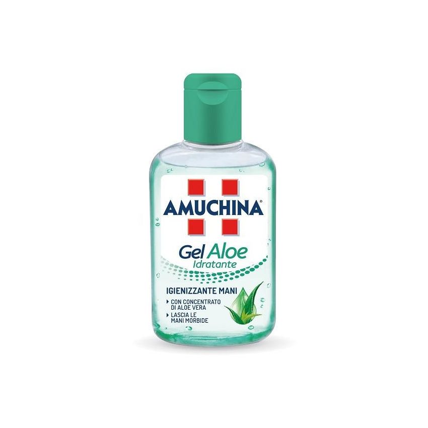 Amuchina Gel con Aloe Vera, 80ml - Disinfettante Mani