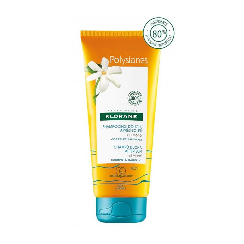 Klorane Doccia Doposole 2-in-1 Shampoo per Corpo e Capelli - 200ml