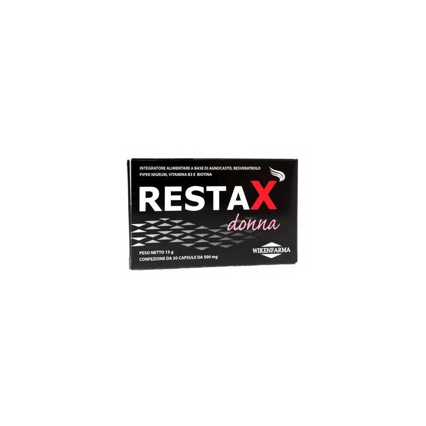 Restax - Integratore Alimentare per Donne, 30 Capsule
