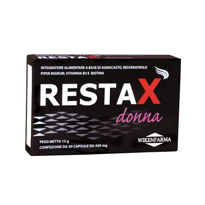 Restax - Integratore Alimentare per Donne, 30 Capsule