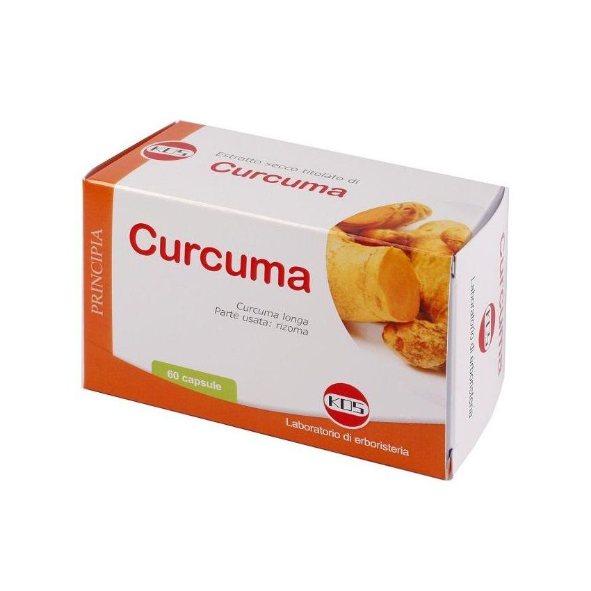 Kos Estratto Secco di Curcuma - 60 Capsule Benefiche