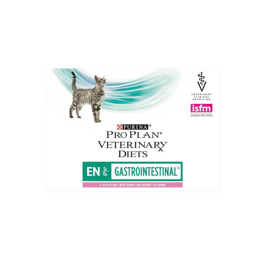 Purina Pro Plan Veterinary Diets Bustine di Salmone Multipack per Gatti