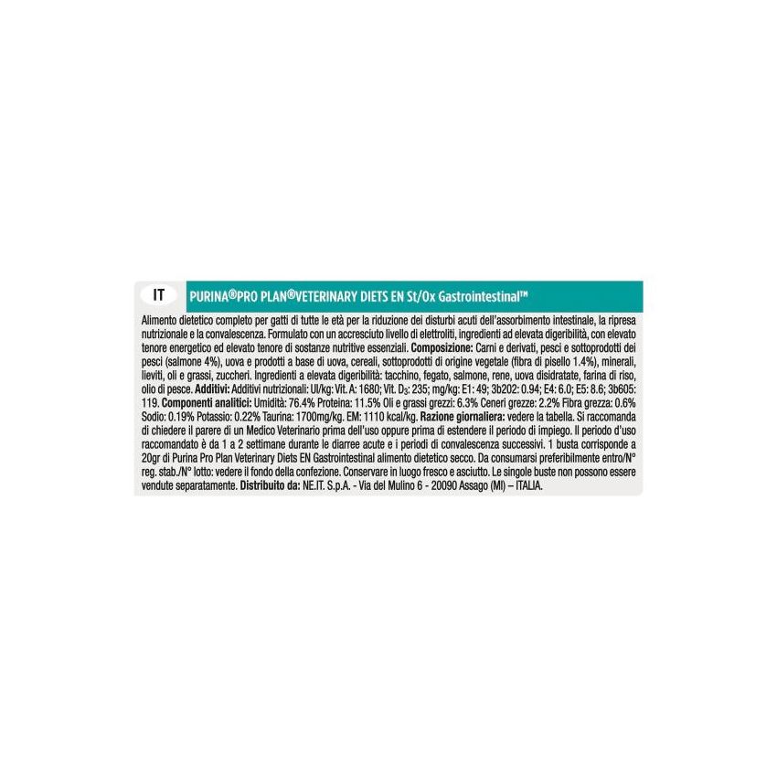 Purina Pro Plan Veterinary Diets Bustine di Salmone Multipack per Gatti