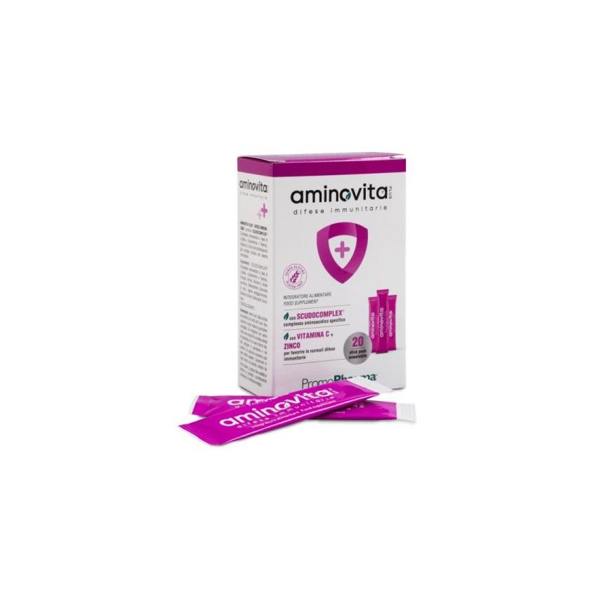 Aminovita Plus - Rinforzo del Sistema Immunitario - 20 Stick