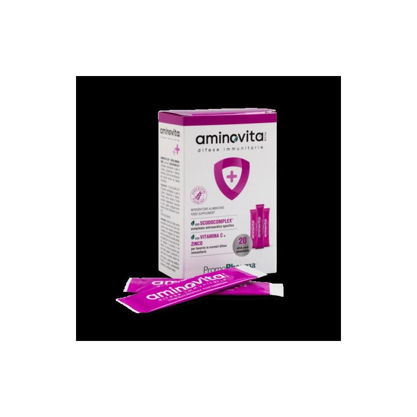 Aminovita Plus - Rinforzo del Sistema Immunitario - 20 Stick