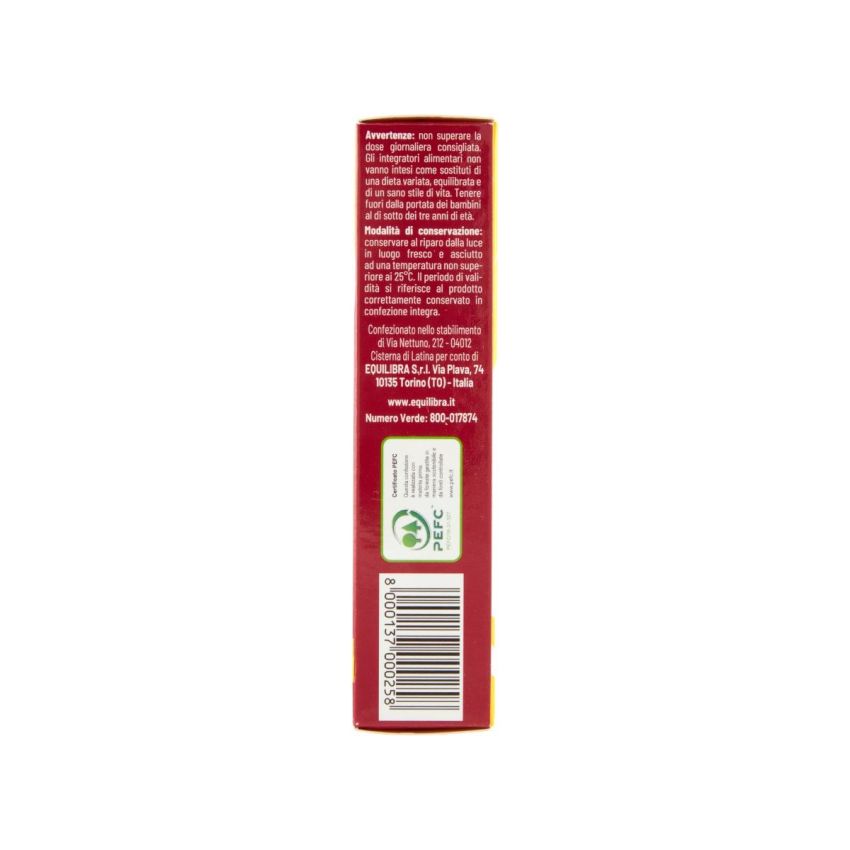 Equilibra Ferro Plus - Integratore di Ferro con Acido Folico e Vitamina C, 60 Capsule