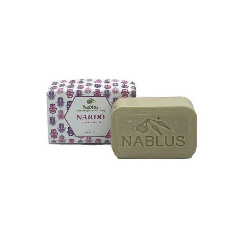 Sapone Biologico al Nardo di Nablus, 100g