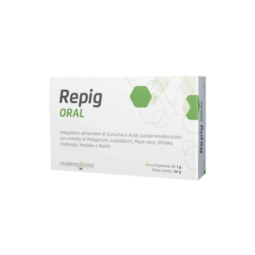 REPIG Oral - Compresse per la Salute Digestiva, Confezione da 24
