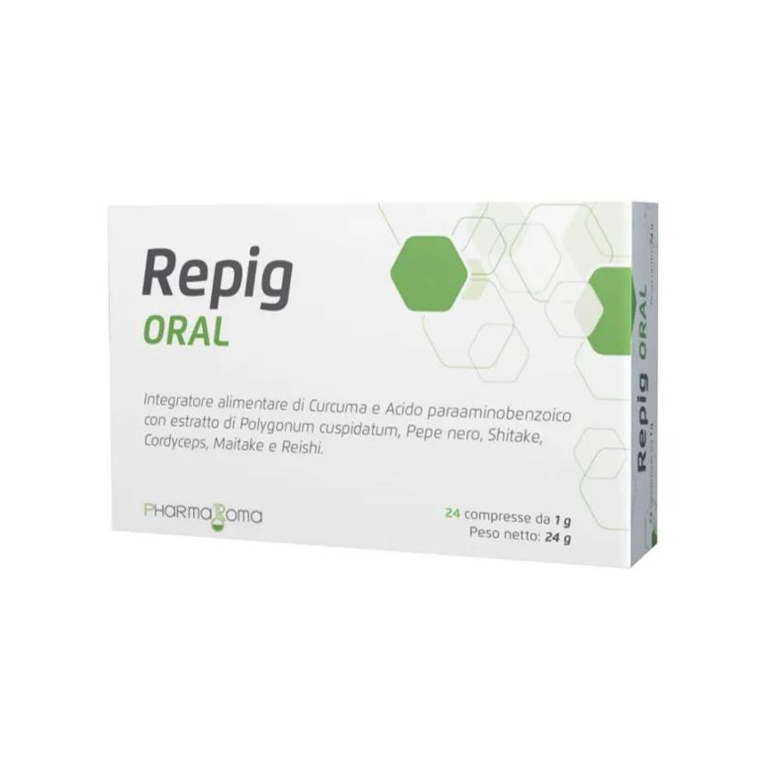 REPIG Oral - Compresse per la Salute Digestiva, Confezione da 24