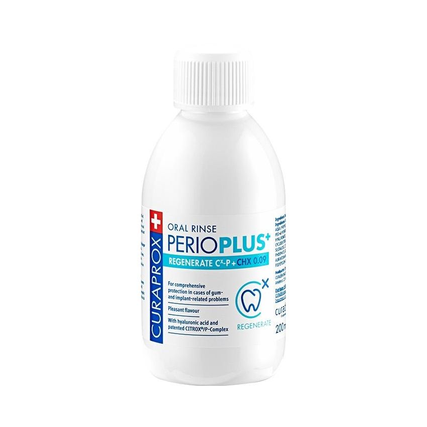 Curaprox Perio Plus+ Regenerate Mouthwash con CHX 0,09% - 200ml