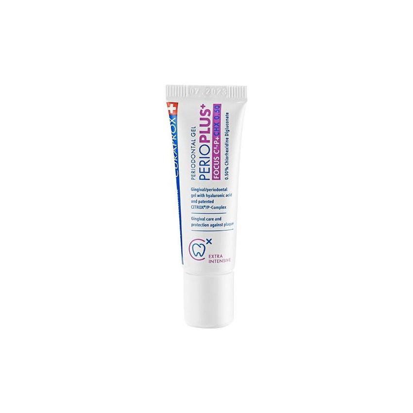 Curaprox Perio Plus+ Dentifricio Gel - con CHX 0.5% - 10ml