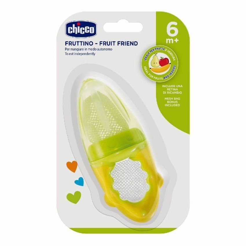 Chicco Fruttino Succhietto con Rete per Alimenti 6+ mesi
