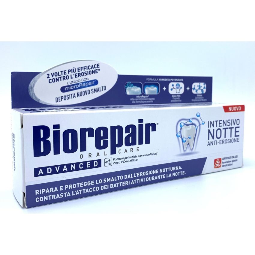 Biorepair Advanced Intensivo Notte: Crema Dentale 75ml