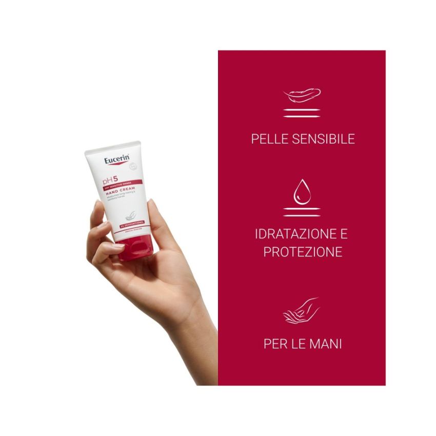 Eucerin Ph5 Crema Idratante Protettiva per le Mani - 75ml