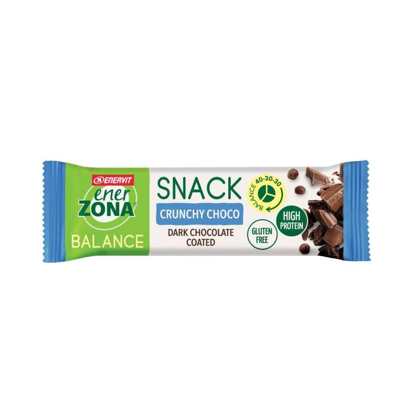 Barretta Enerzona Crunchy Choco Snack da 33g