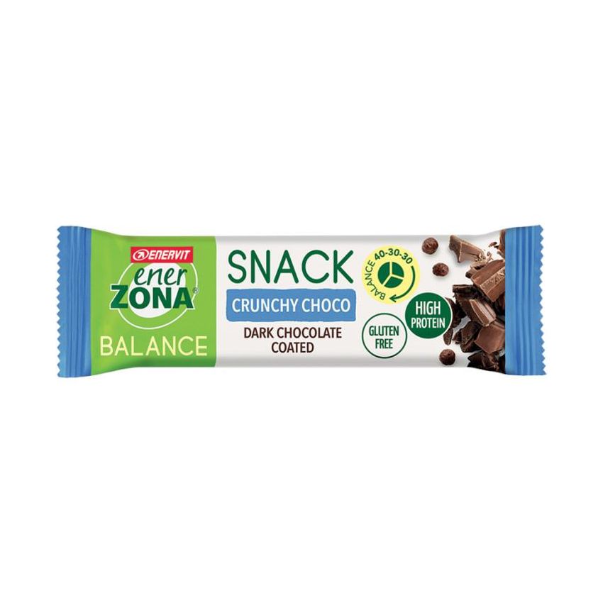Barretta Enerzona Crunchy Choco Snack da 33g