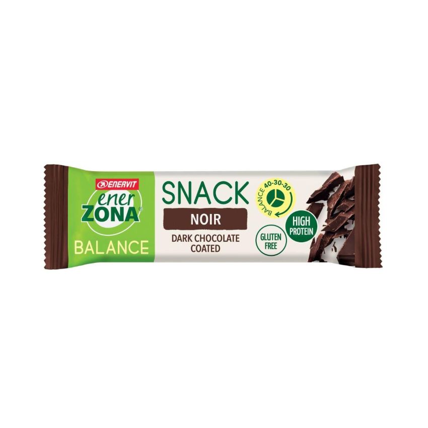 Barretta Enerzona Snack Noir da 33g