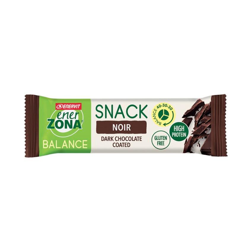 Barretta Enerzona Snack Noir da 33g