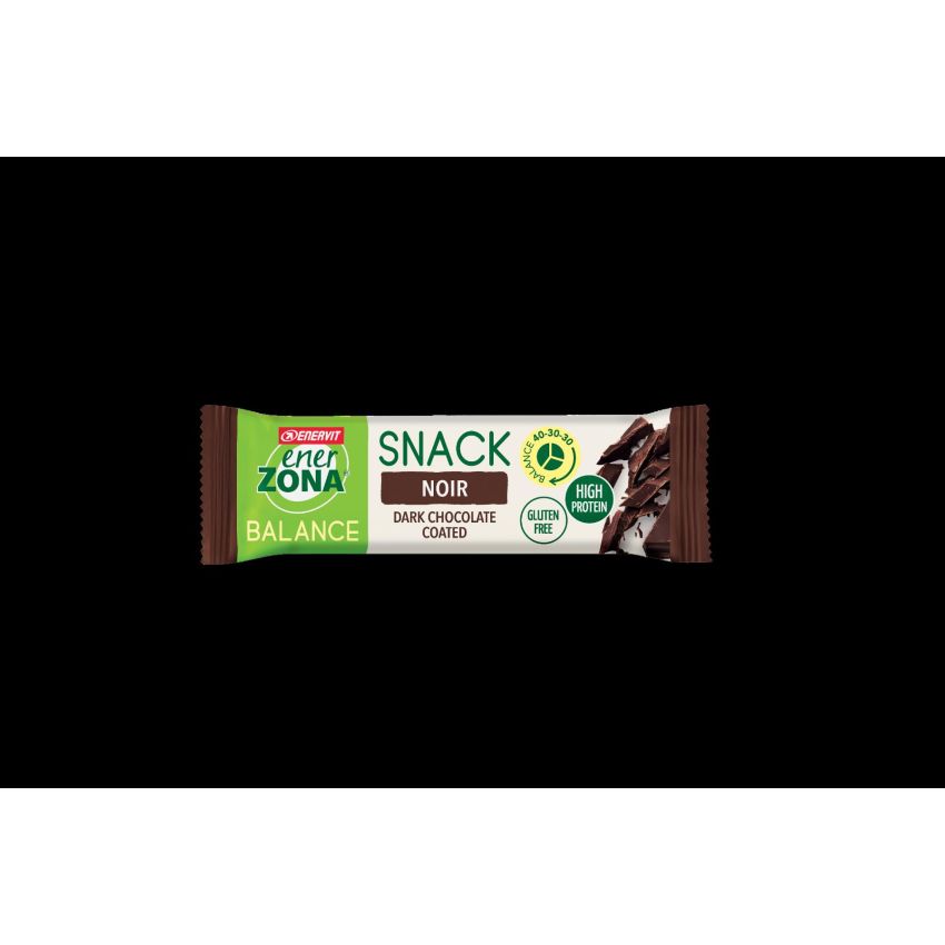 Barretta Enerzona Snack Noir da 33g
