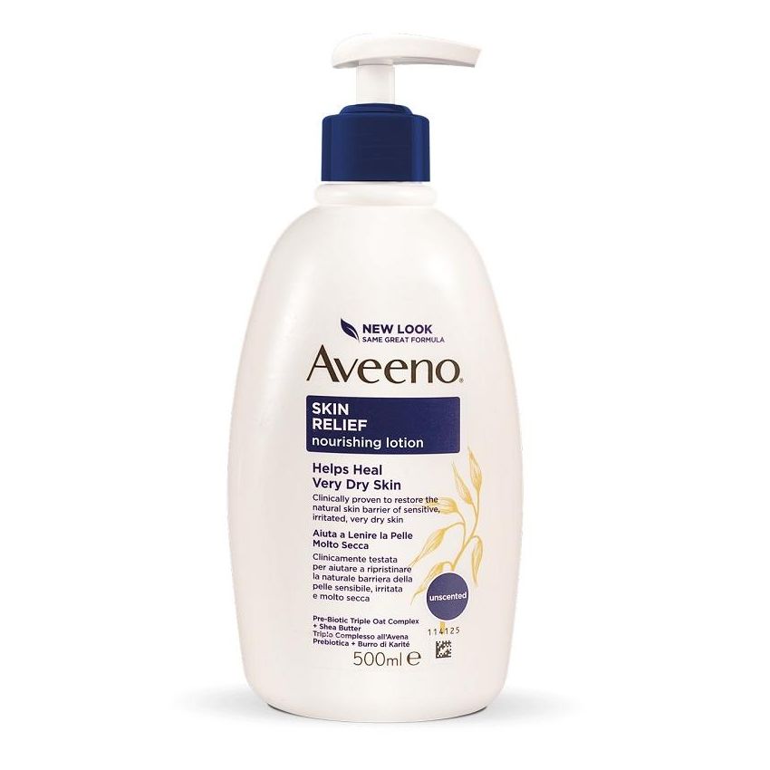 Aveeno Skin Relief 500 ml - Crema Nutriente e Lenitiva