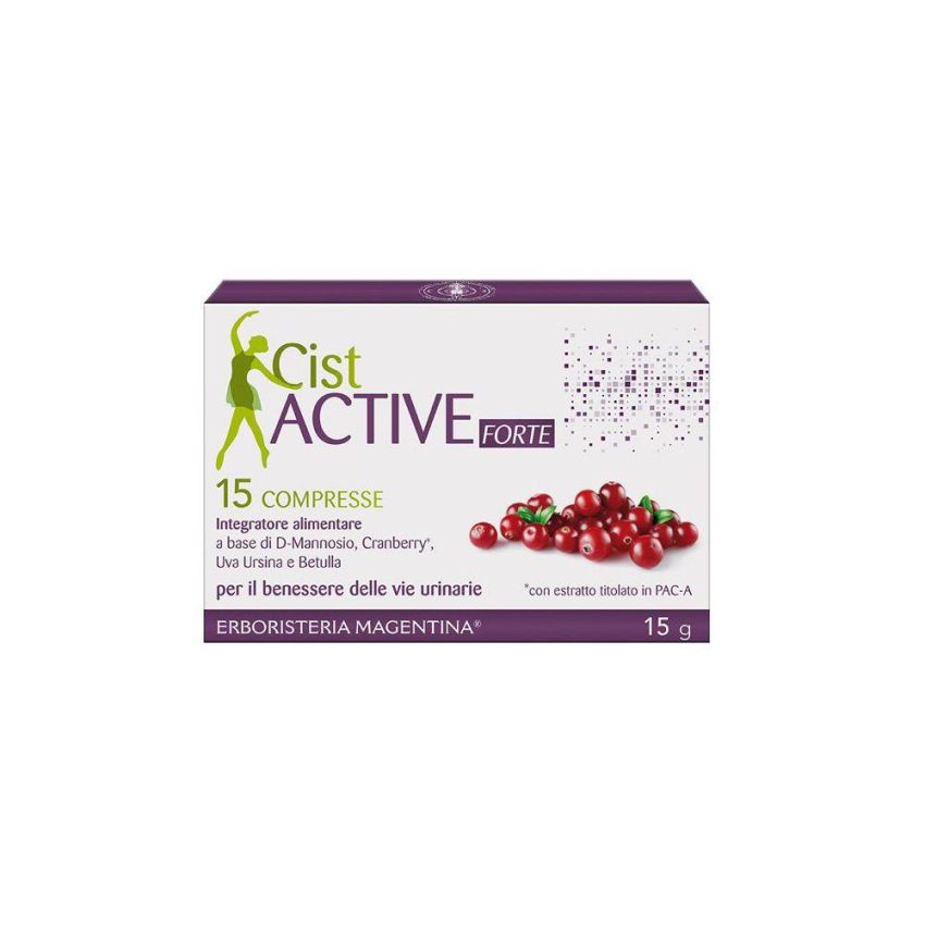 Cist Active Forte - Integratore Urinario con 15 Compresse
