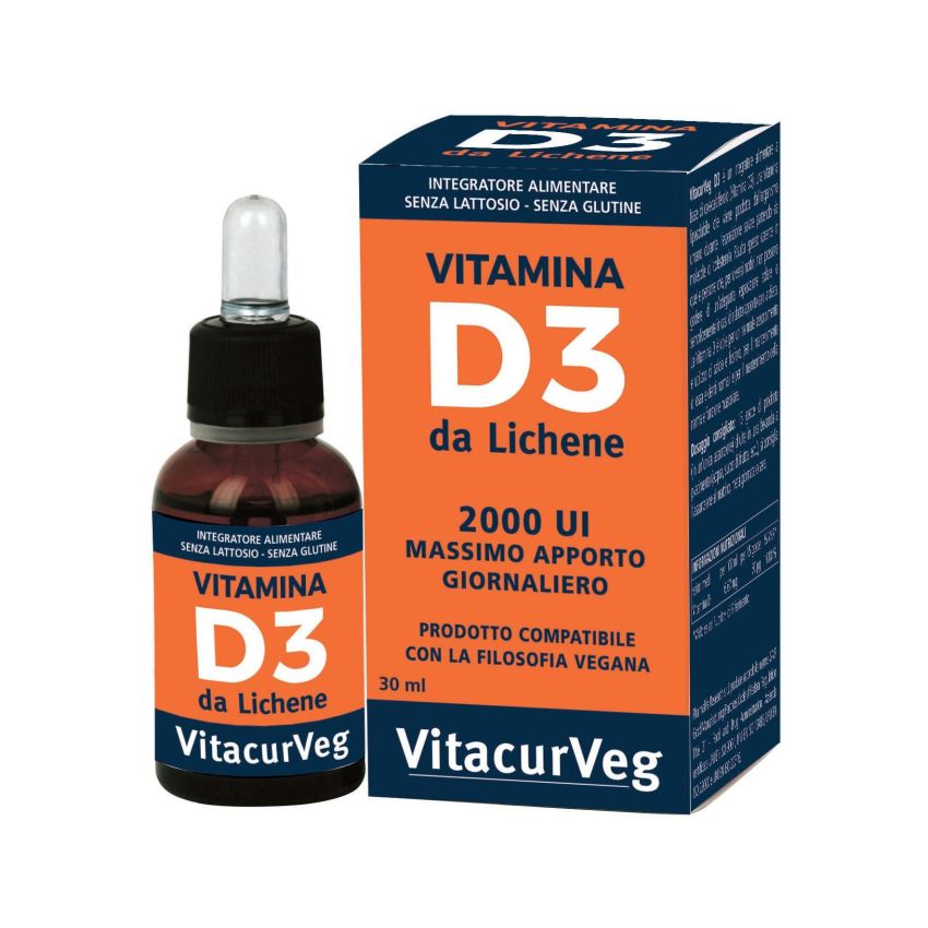 Vitacurveg Vitamina D3 Liquida - Flacone da 30ml
