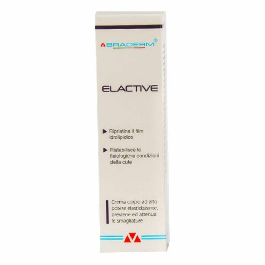 Braderm Elactive Crema Idratante Ultra-idratante 200ml
