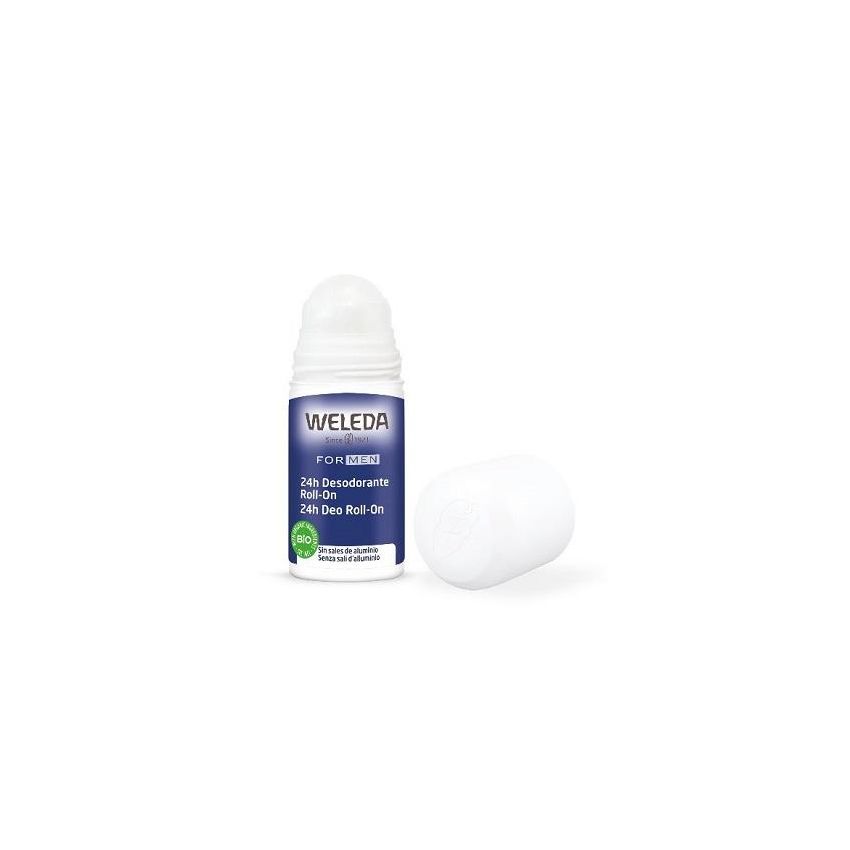 Weleda Men's 24H Roll-On Deodorant, 50ml