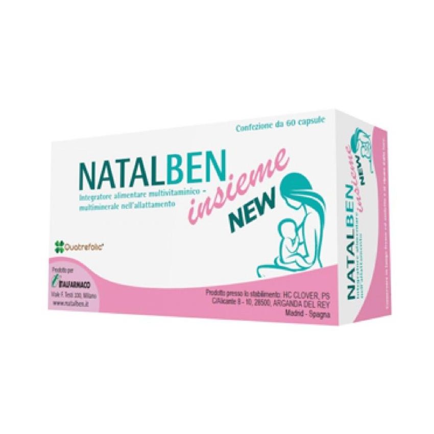 Nuovo Natalben Insieme 60 Capsule - Integrazione Alimentare