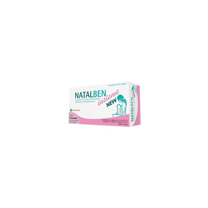 Nuovo Natalben Insieme 60 Capsule - Integrazione Alimentare