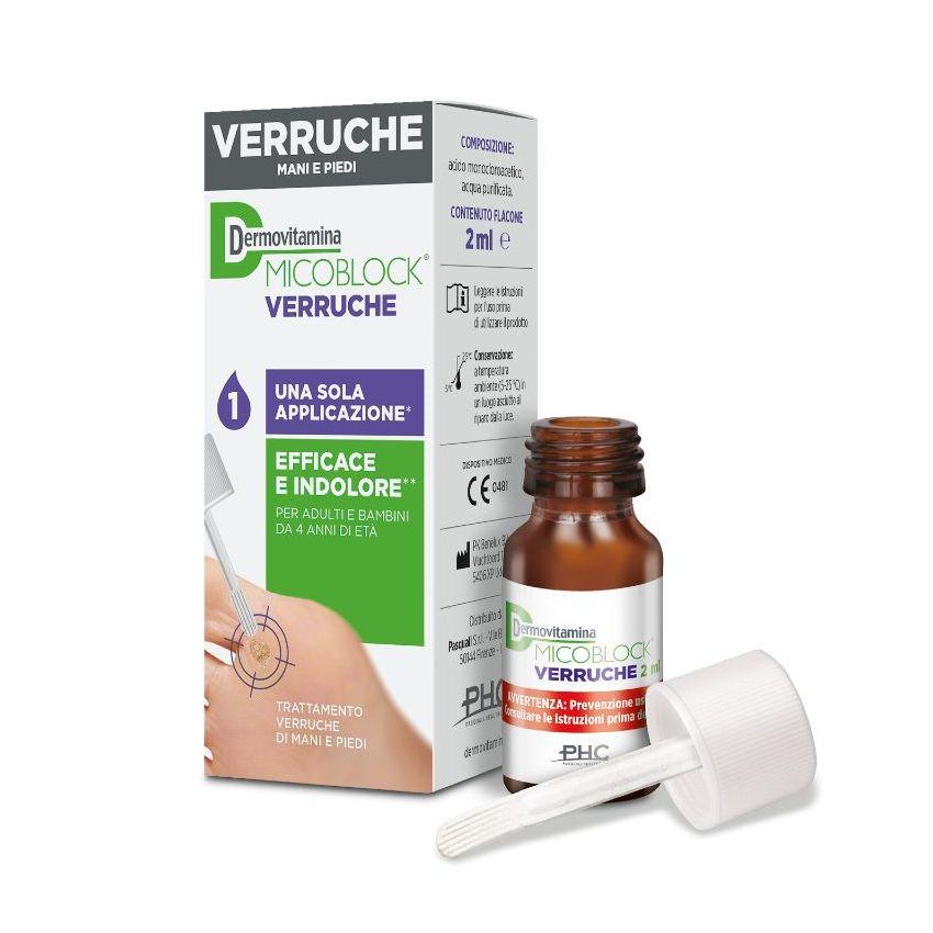 Dermovitamina Trattamento per Verruche, 2ml