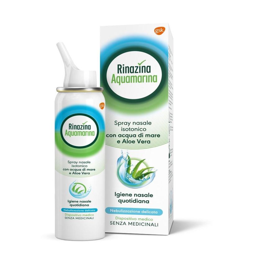 Rinazina Aloe Aquamarina Spray Isotonico - 100ml