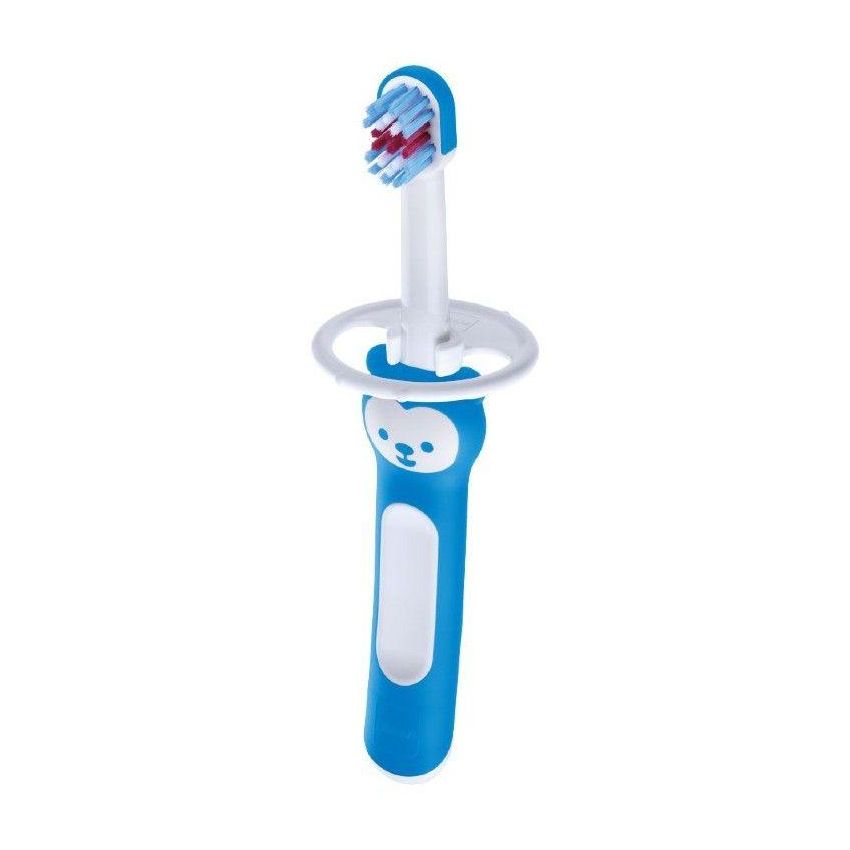 Spazzolino per Bambini Mam Babys Brush per Maschi da 6 Mesi+