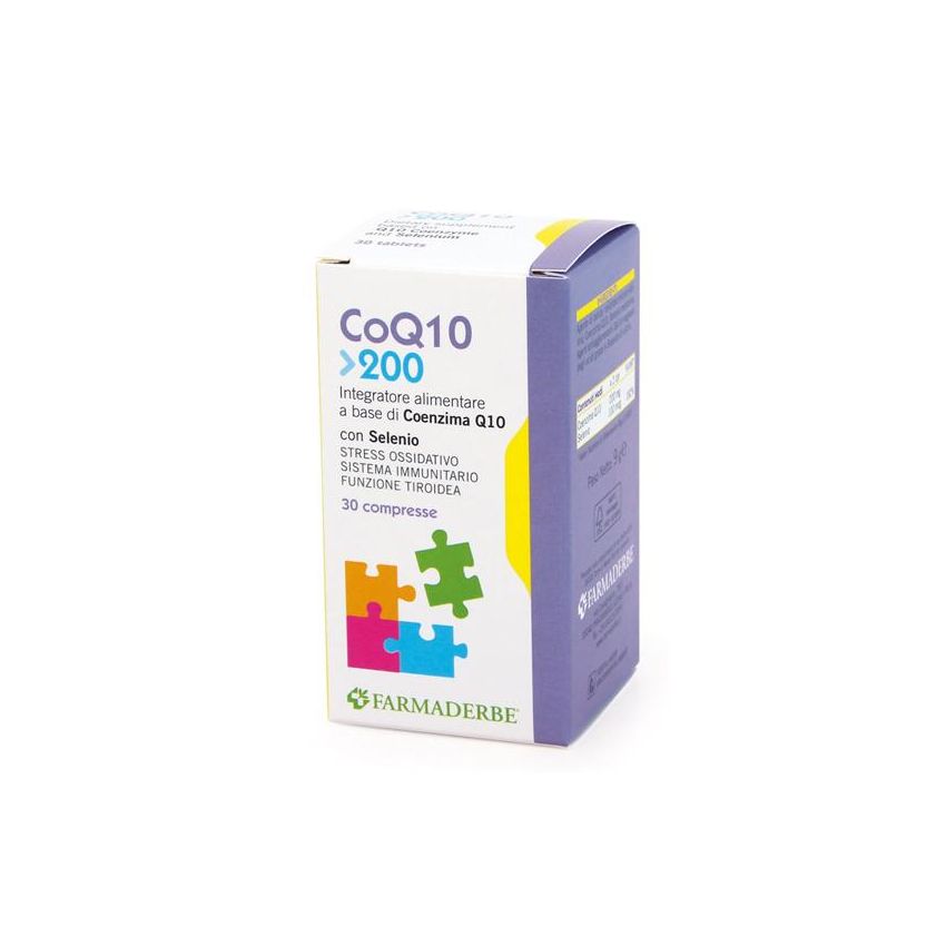 CoQ10 Potente Antiossidante 200mg - Confezione da 30 Compresse