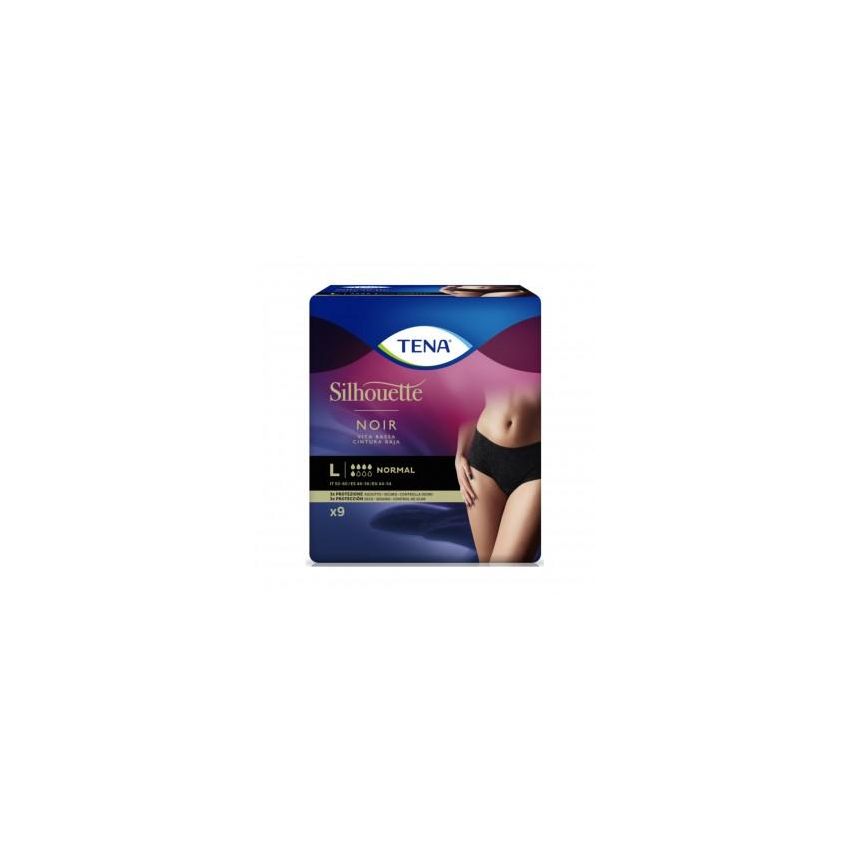 Tena Silhouette Noir Biancheria Intima Assorbente Taglia L