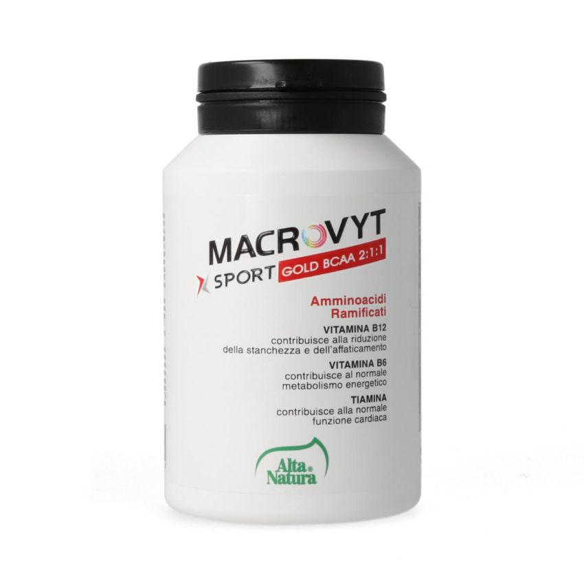 Alta Natura Macrovyt Sport Gold BCAA 2:1:1 - 100 Compresse