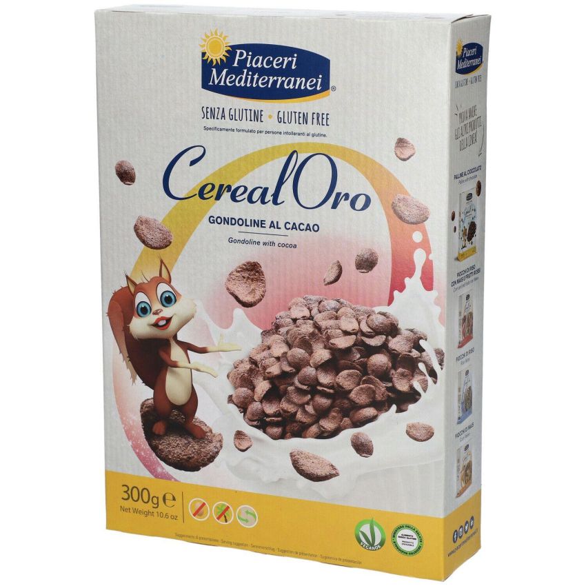 Gondoline al Cacao Piaceri Mediterranei - Confezione da 300g
