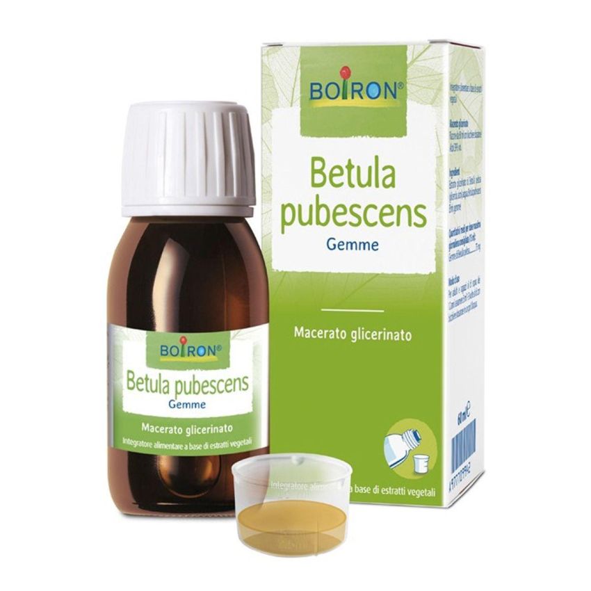 Boiron Betula Pubescens - Macerato Glicerinato Naturale, 60ml
