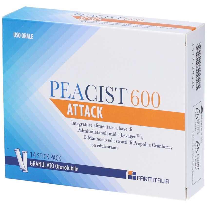 Peacist 600 Attacco: Confezione da 14 Bustine