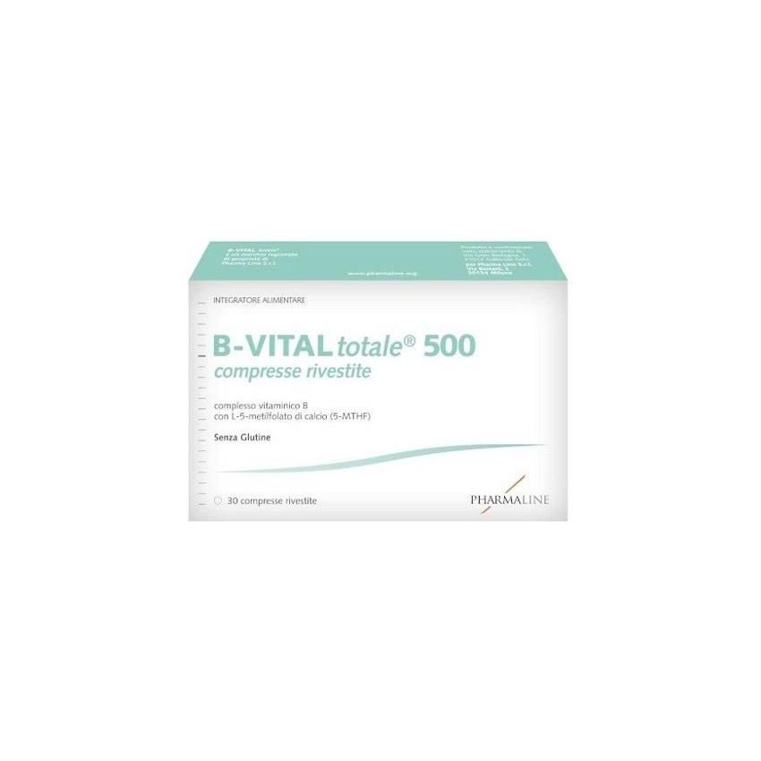 Totale B-Vital 500 - Compresse Energetiche Multivitaminiche, 30 pz
