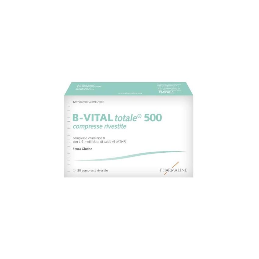 Totale B-Vital 500 - Compresse Energetiche Multivitaminiche, 30 pz
