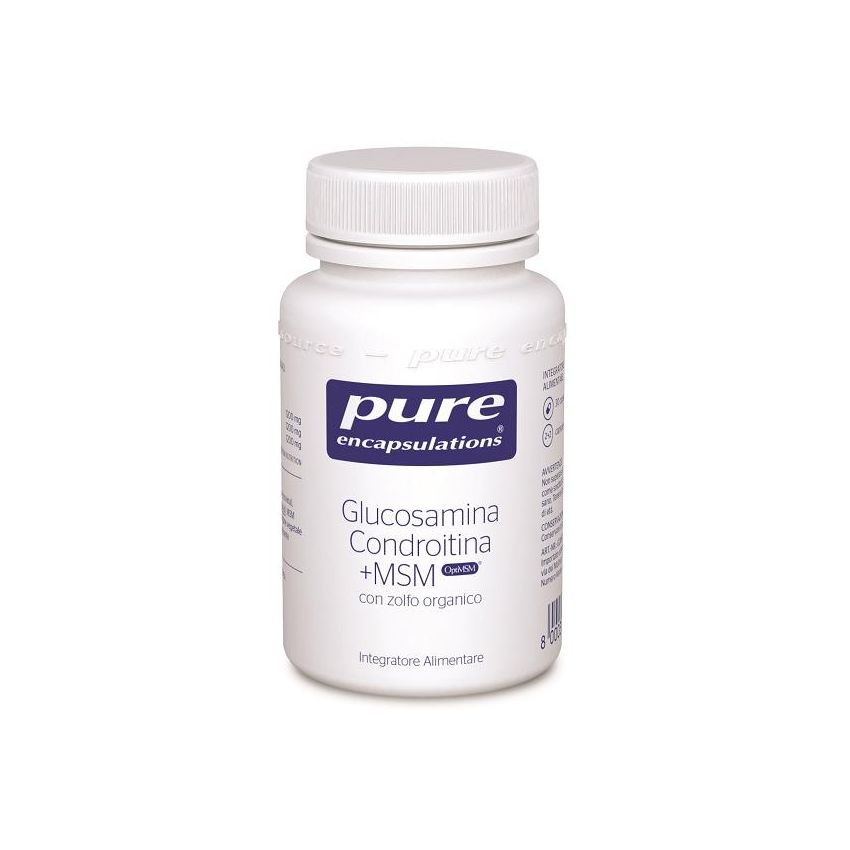 Pure Encapsulations - Integratore di Glucosamina, Condroitina e MSM - 30 Capsule