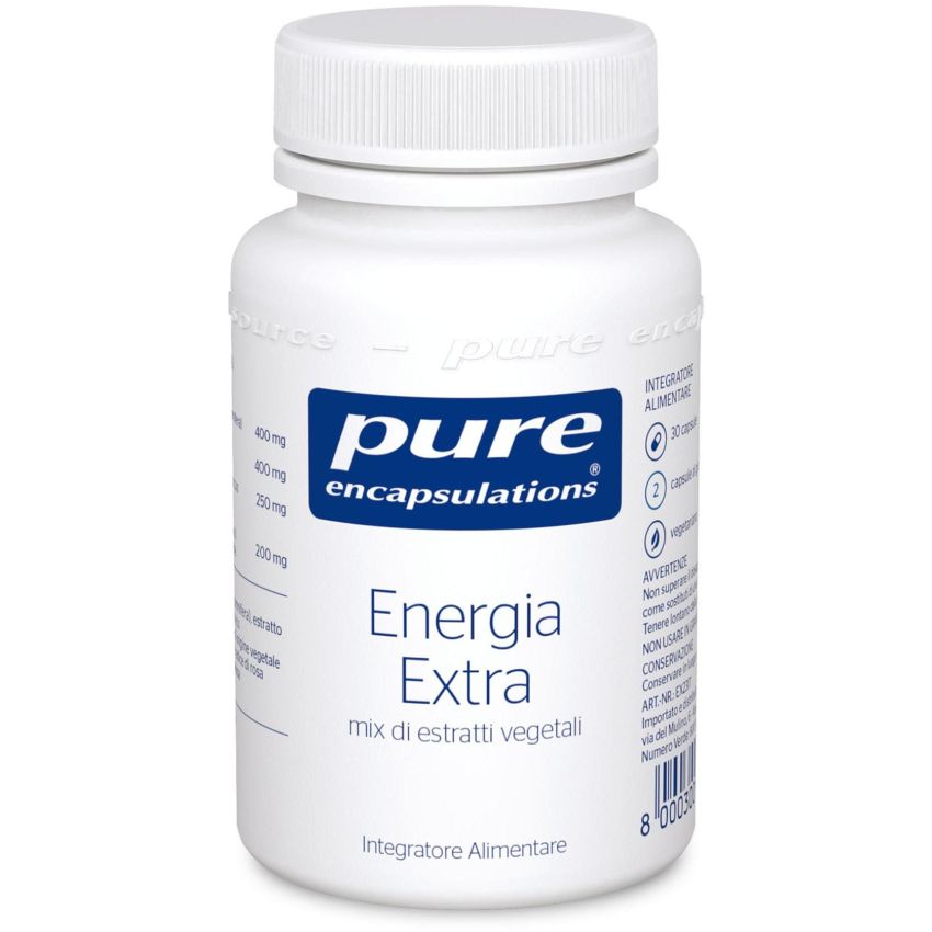Pure Encapsulations Extra Energy Boost - 30 Capsule Pack