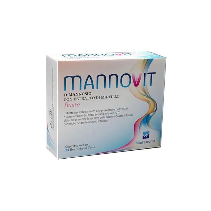 Mannovit - Confezione da 14 Buste per la Salute Digestiva