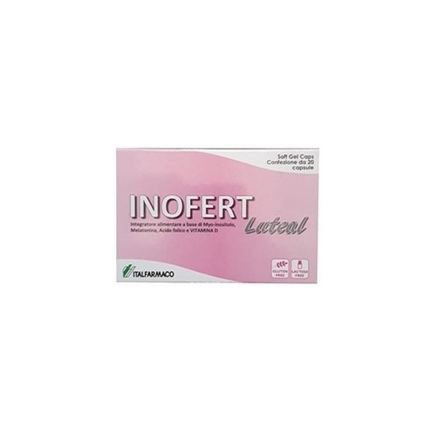 Inofert Luteal 20 Capsule Soft Gel per la Salute Femminile