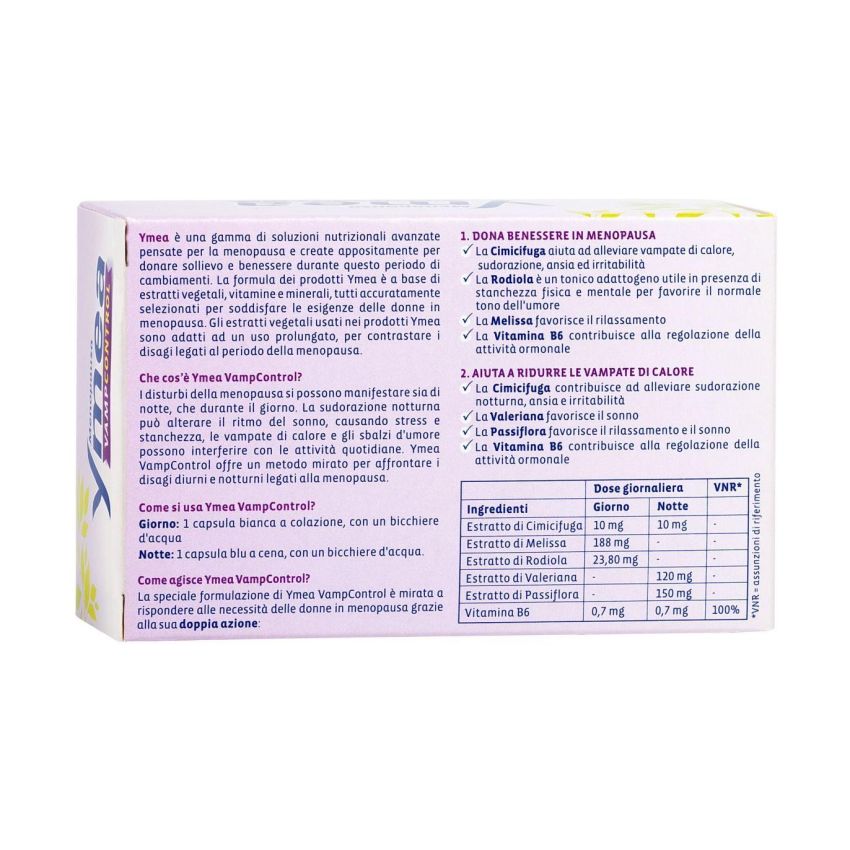 Ymea VampControl Supporto per la Menopausa - 64 Capsule