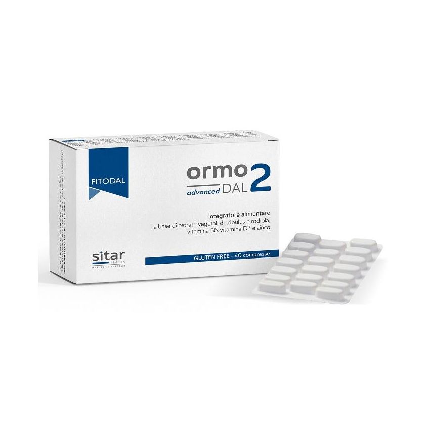 Fitodal Ormodal Advanced 2 - Integratore Nutrizionale, 40 Compresse da 40g