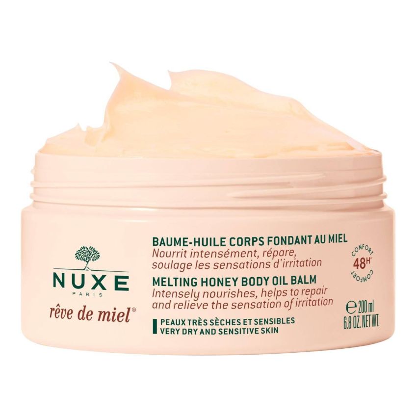 Nuxe Rêve De Miel - Balsamo Olio Corpo Ultra Nutriente al Miele - 200ml